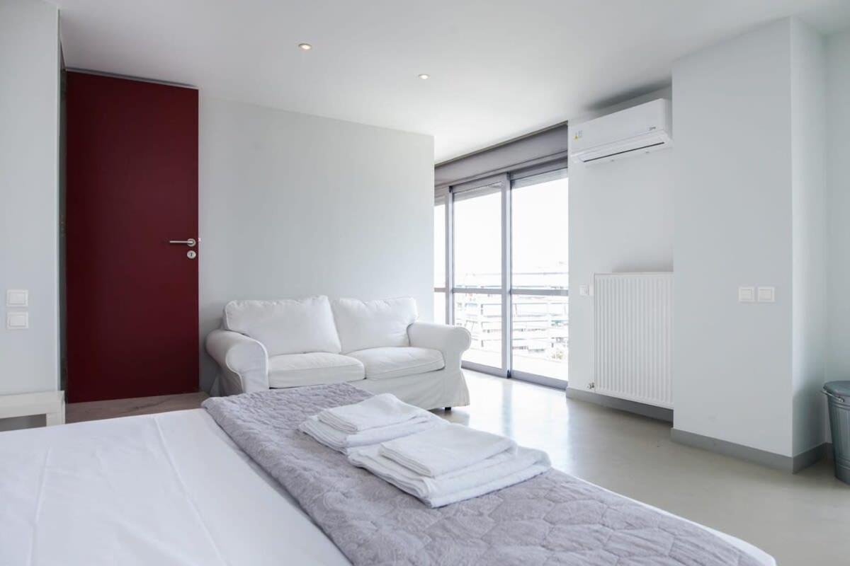 Penthouse With 360 View Of Athens And Private Gym Apartment Exterior photo