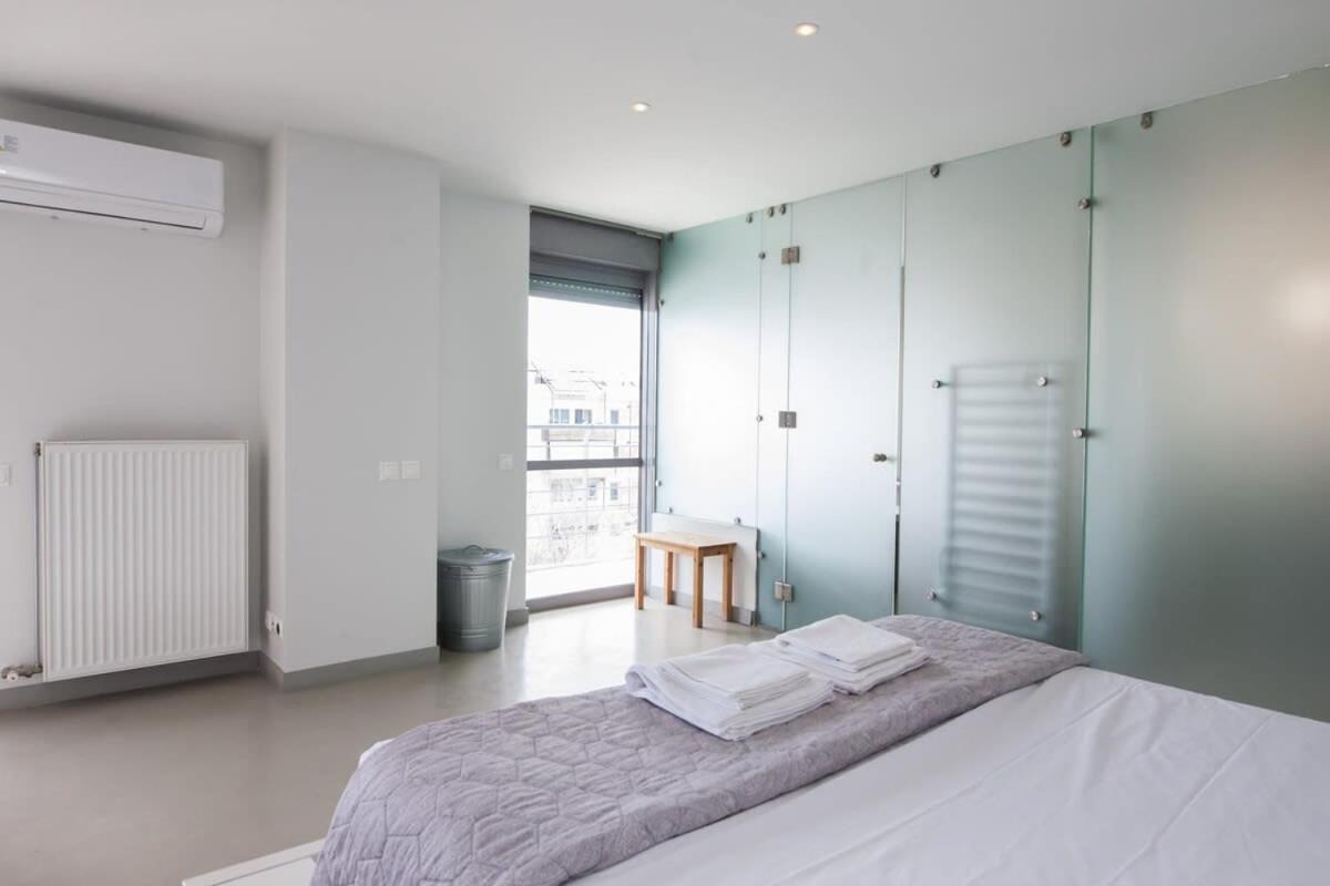 Penthouse With 360 View Of Athens And Private Gym Apartment Exterior photo